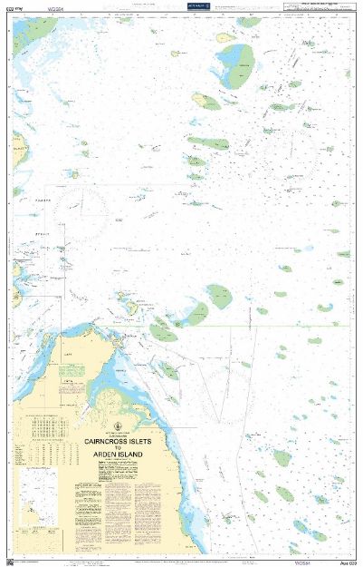 AUS839 - Cairncross Islets to Arden Island